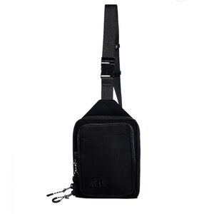 BEIS The sport sling crossbody bag black outdoor active hiking travel